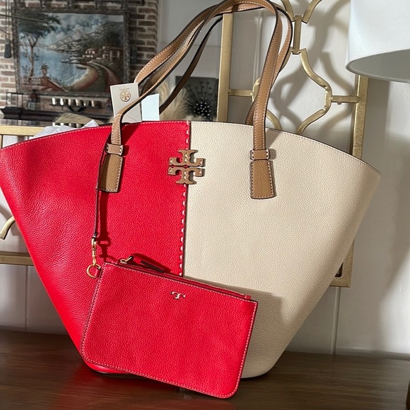 Brand new Tory Burch SHOPPER TOTE - Picture 3 of 11